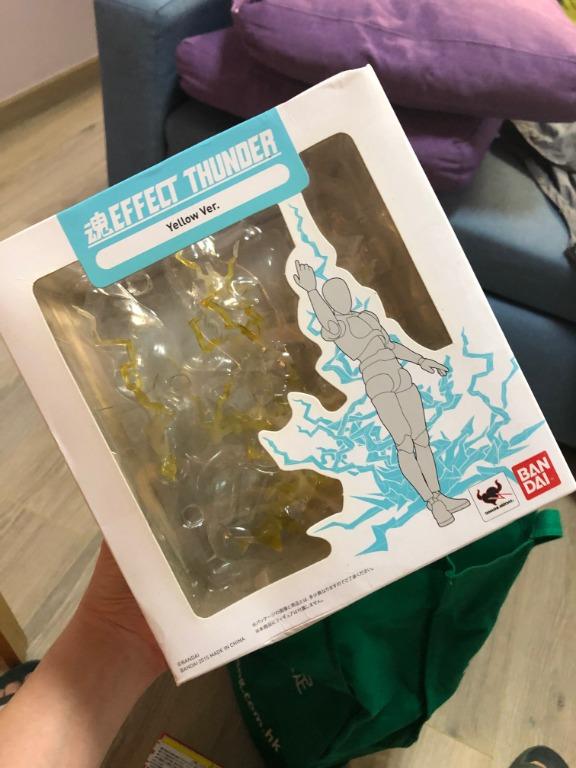 Bandai 魂Effect Thunder Yellow Ver.. 雷電閃電特效件(黃色), 興趣及遊戲, 玩具 遊戲類- Carousell