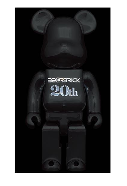 Bearbrick 400% 20th Anniversary DEEP CHROME Ver. 20週年限定1000 