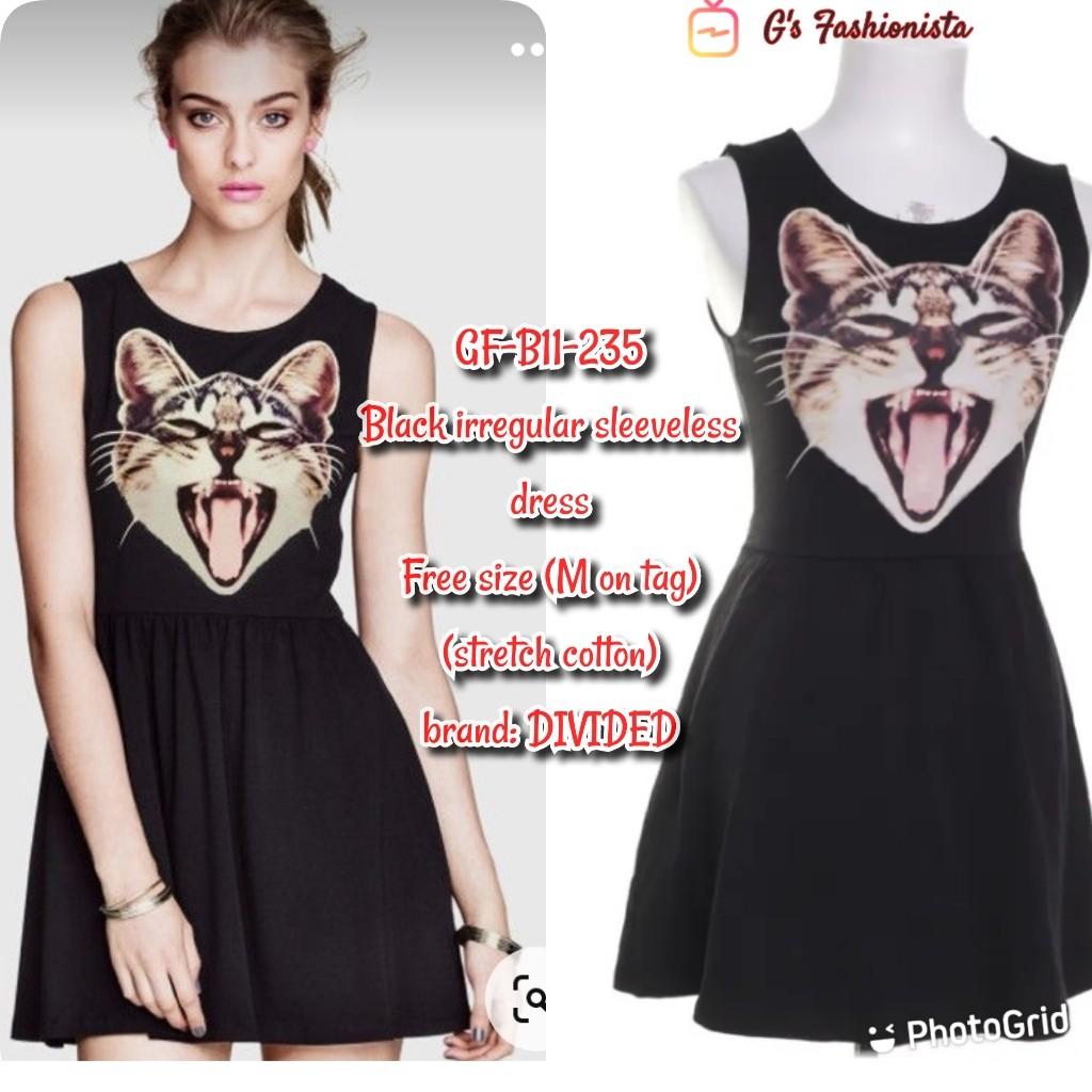Cat outlet design dress