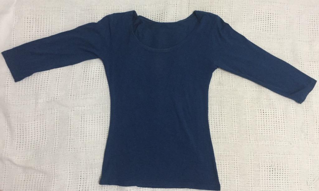 Blue Sleeves, Women's Fashion, Tops, Longsleeves on Carousell