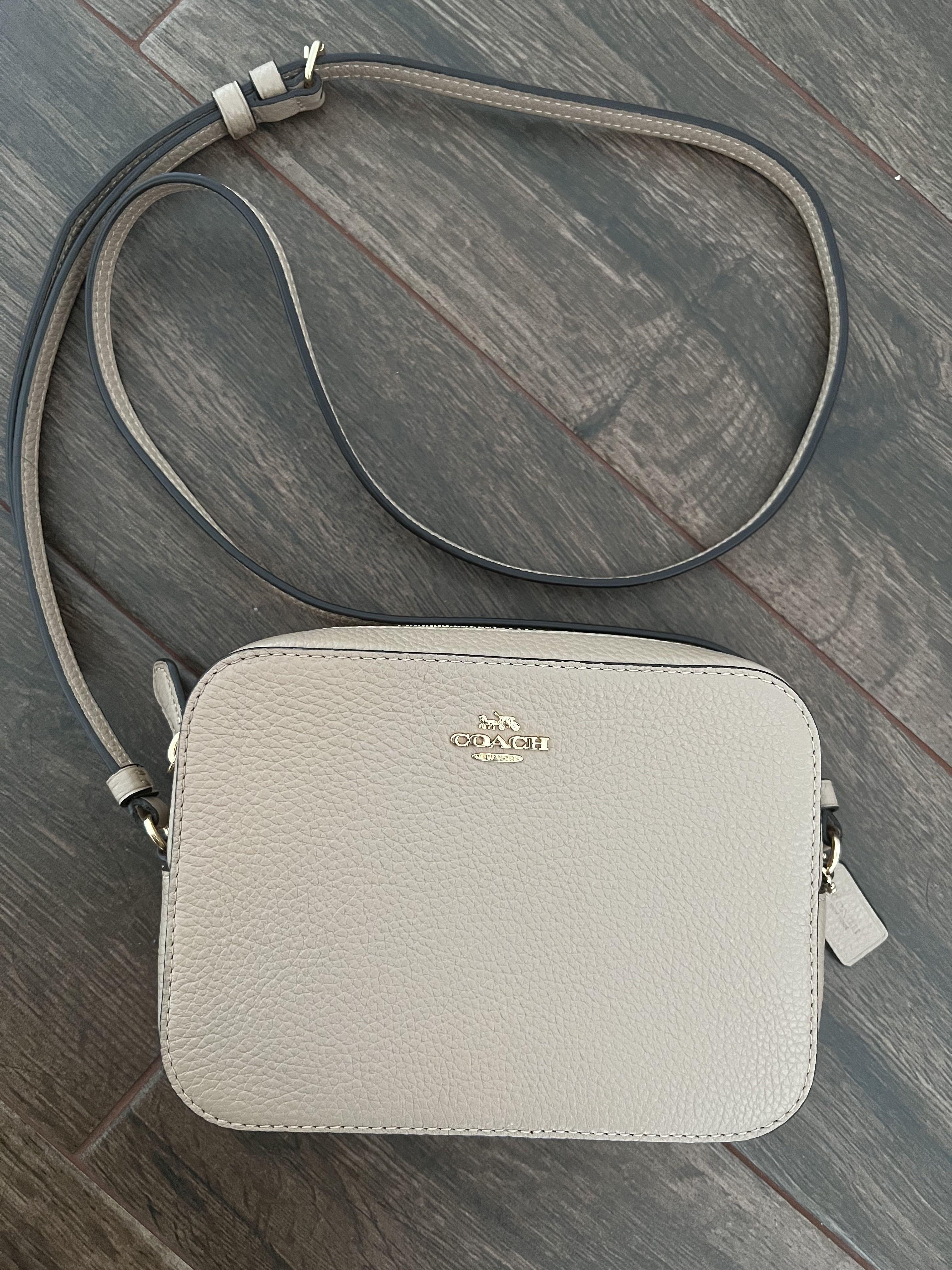 Coach Mini Camera Bag Taupe