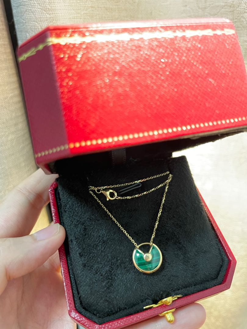 BNIB AMULETTE DE CARTIER NECKLACE, XS 
