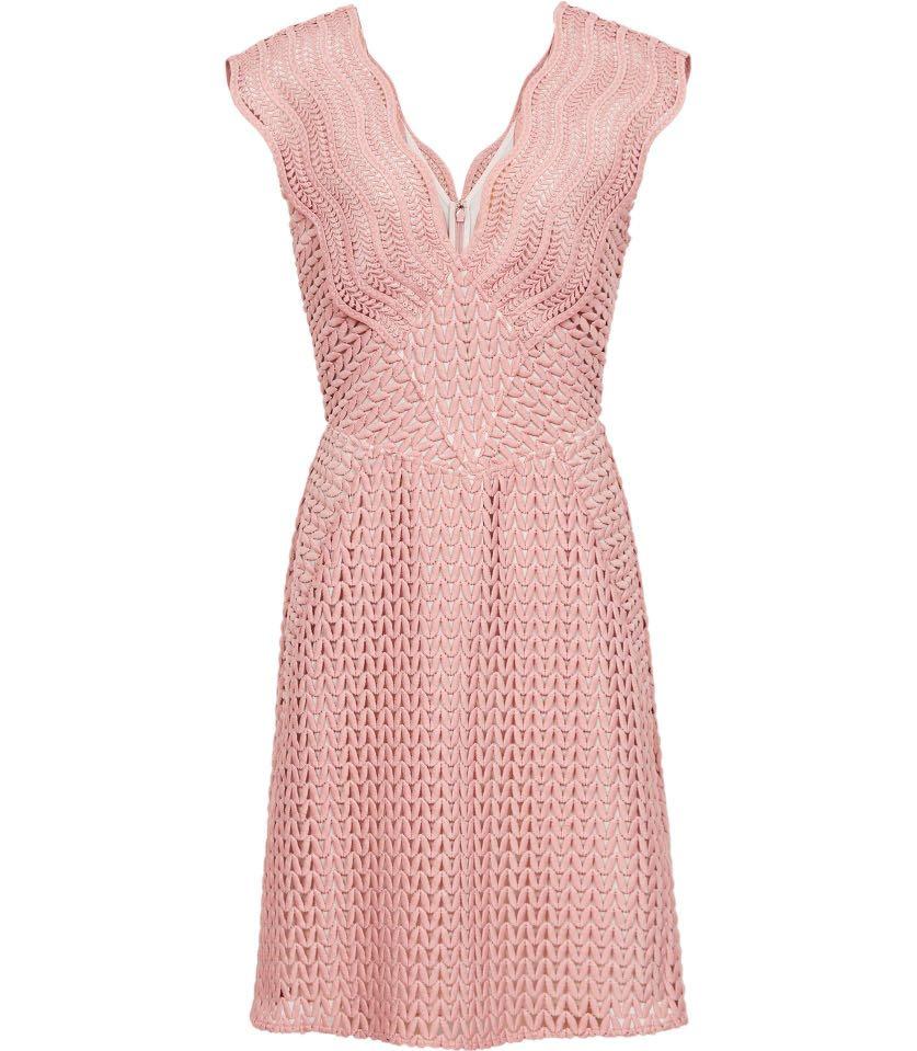 burgundy lace halter dress Codami Dress Burgundy main image 0