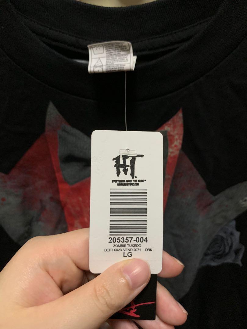 BNWT Zombie Tuxedo Graphic Tee from HOT TOPIC Men s Fashion Tops