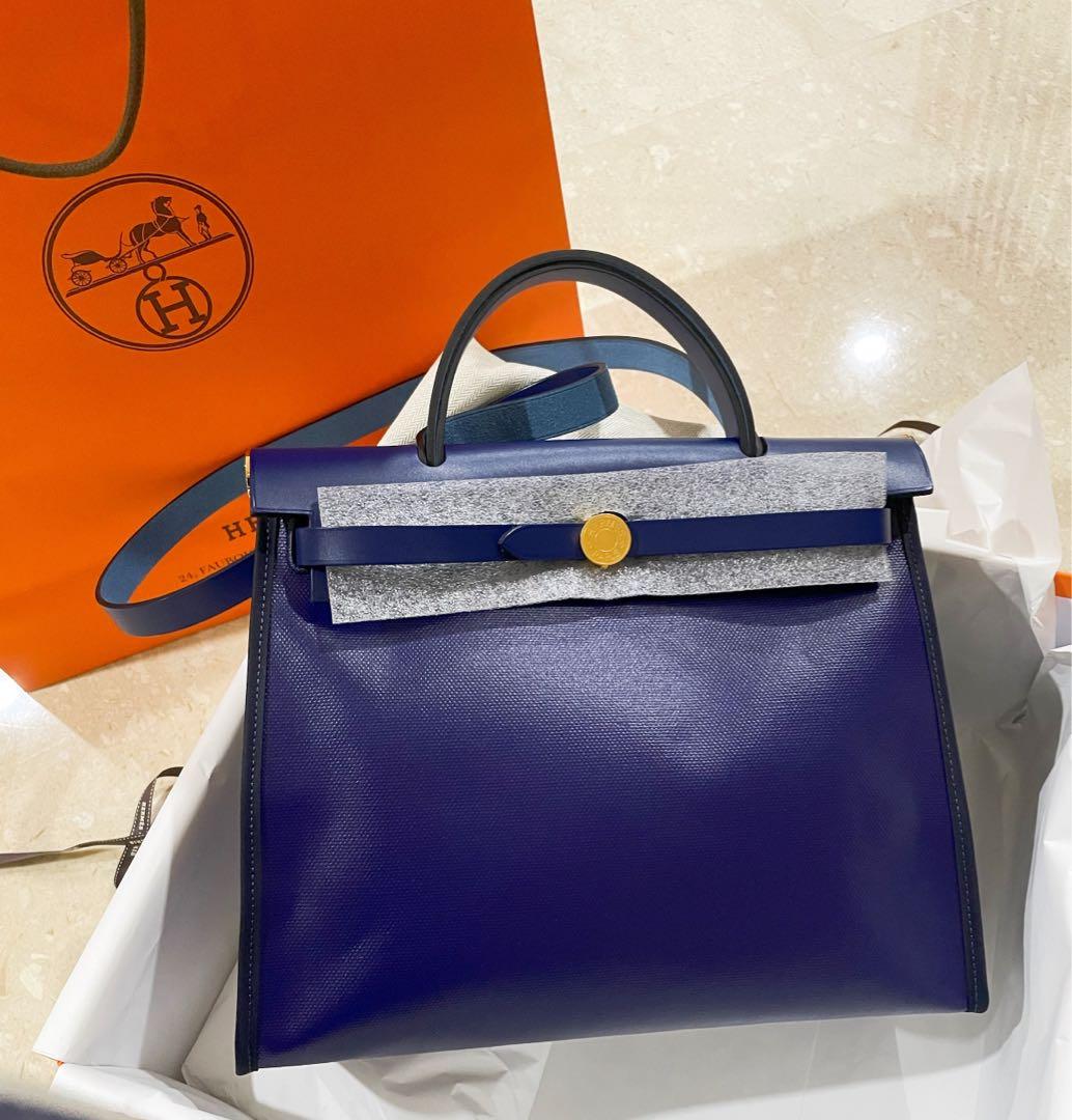 Hermes Herbag 31 - Rare Color, Luxury, Bags & Wallets on Carousell