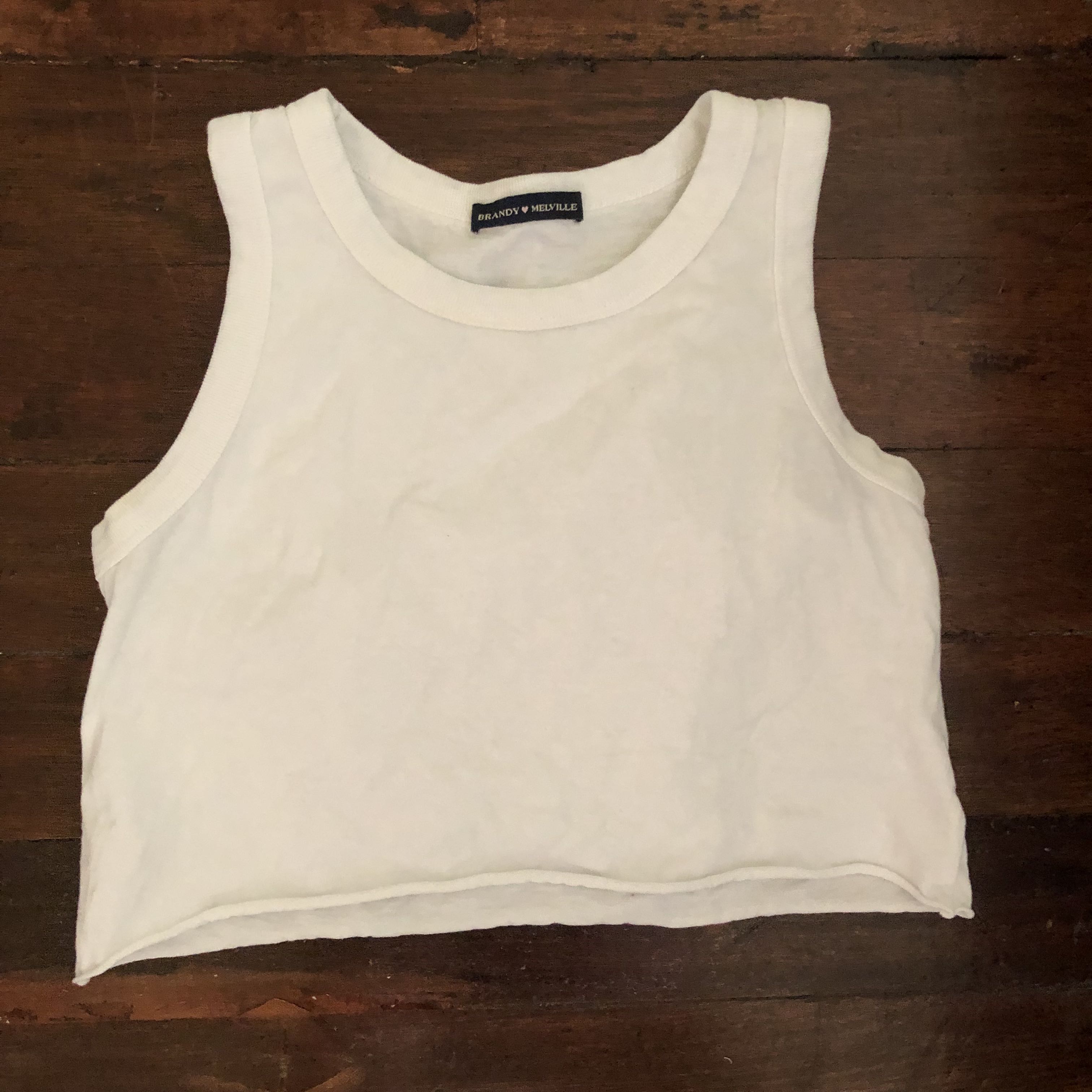 Brandy Melville white Connor tank