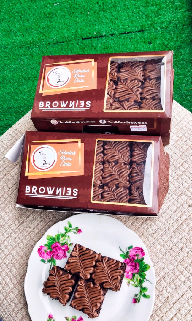 Brownies Sedap Yen & Den, Food & Drinks, Packaged & Instant Food on