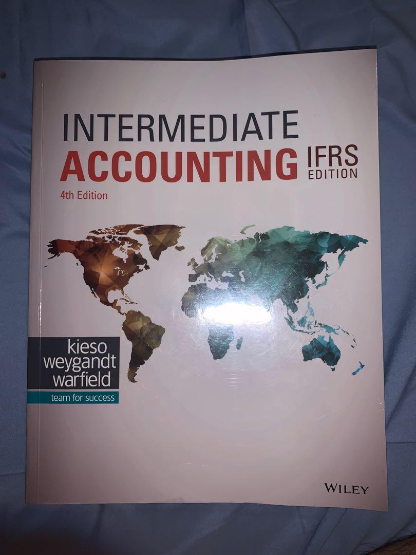 Buku Intermediate Accounting IFRS 4th edition wiley kieso original full colour english college