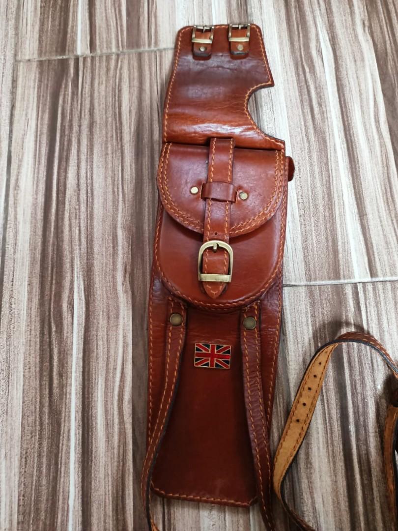 Cafe racer discount leather bag