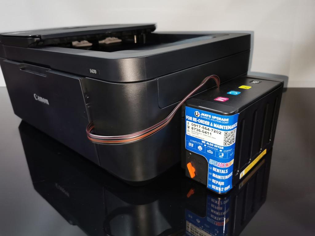 Canon E4270 Compact Wireless AllInOne with Fax Printer / Converted