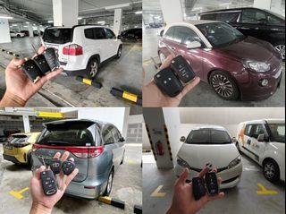 Car key duplication / convert flip key