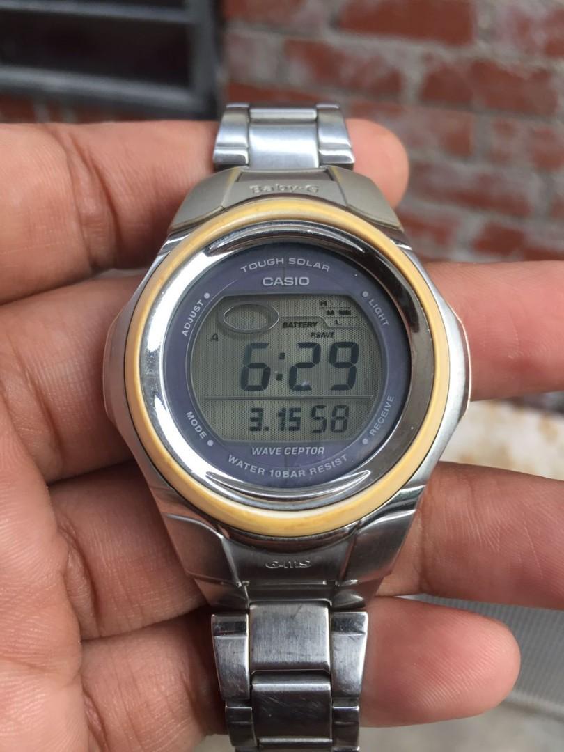 CASIO BABY G GMS MSG 900LV Tough Solar Wave Ceptor Women s