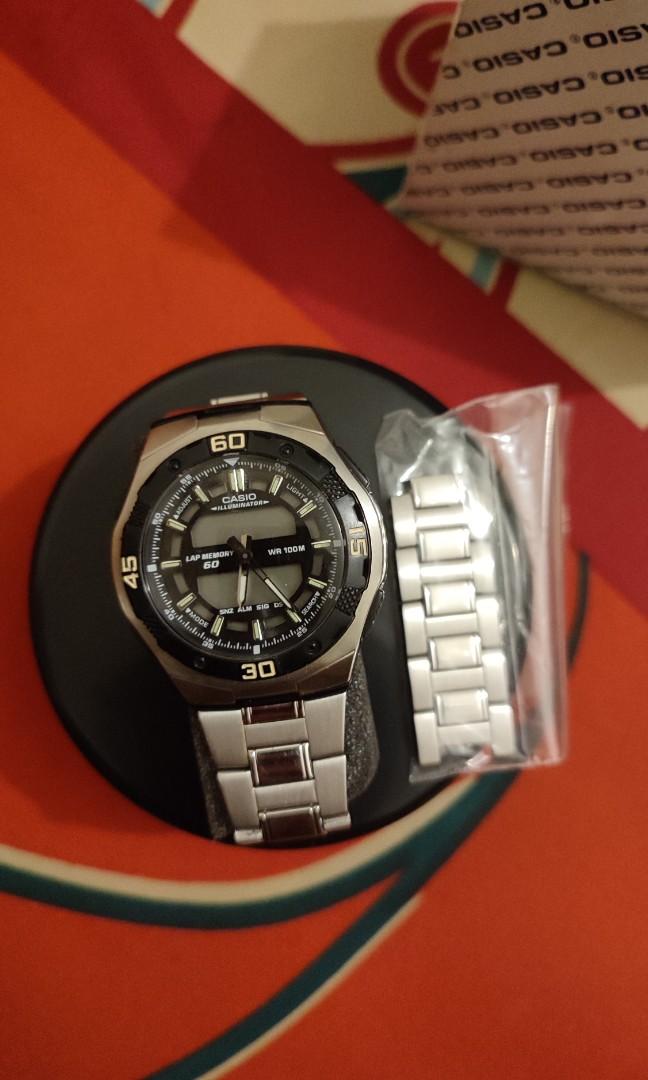 Harga casio illuminator wr100m on sale