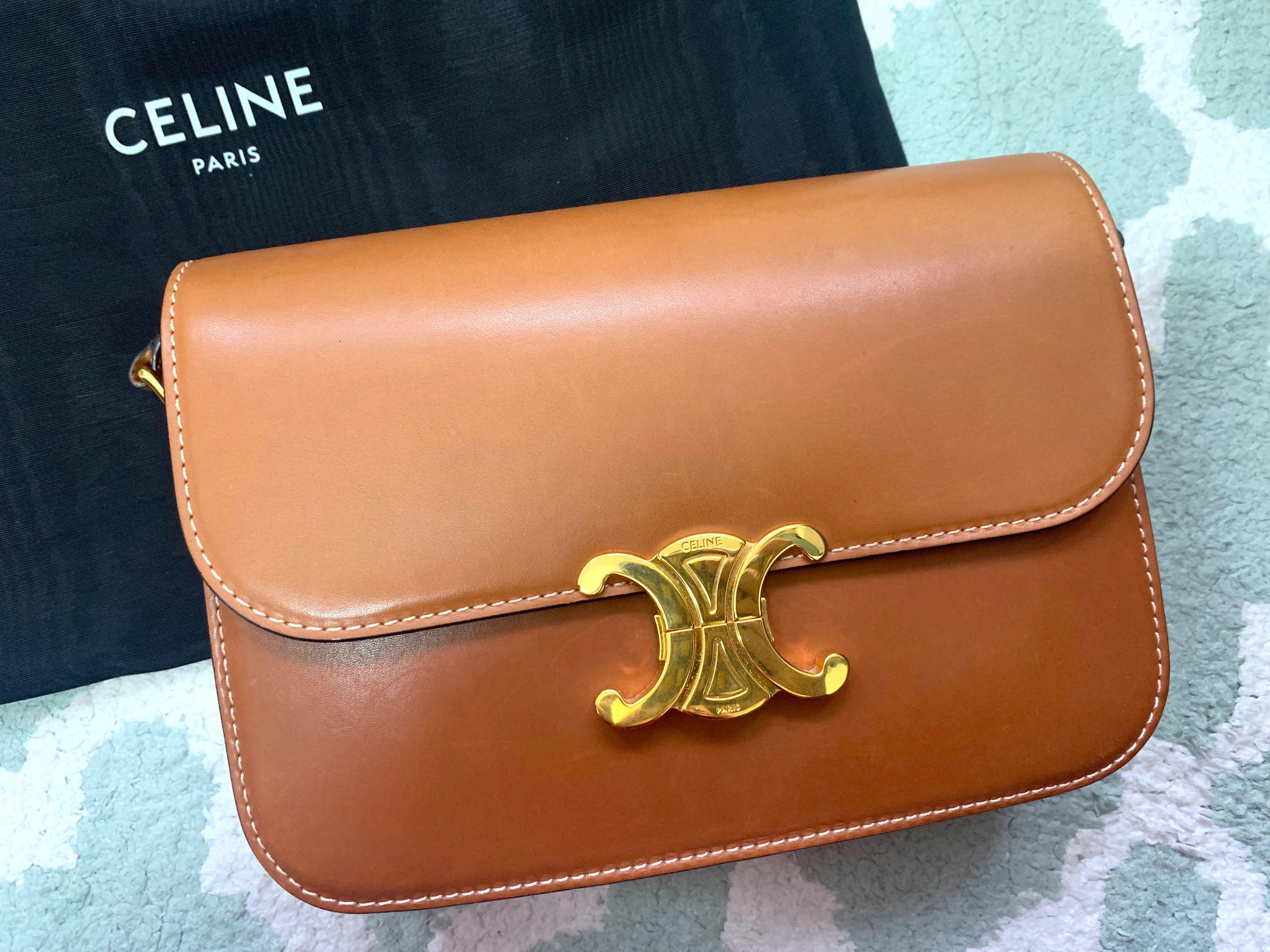 Celine on sale natural calfskin