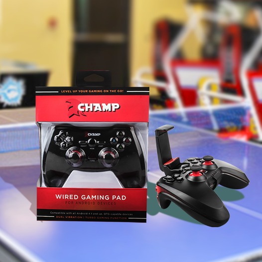Champ Wired Gaming Pad for Android (With Free Phone Holder), Video