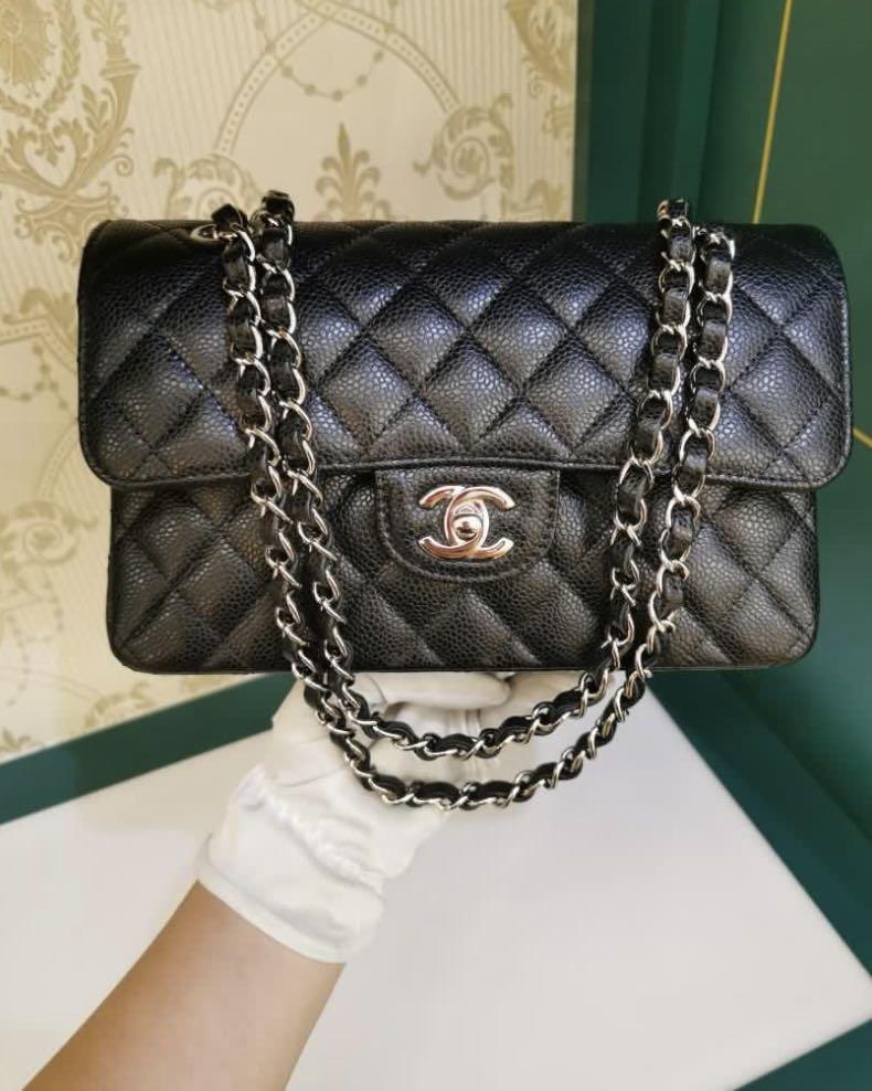 Chanel Small Classic Flap Black Caviar Series 31, Women's Fashion, Bags &  Wallets, Shoulder Bags on Carousell