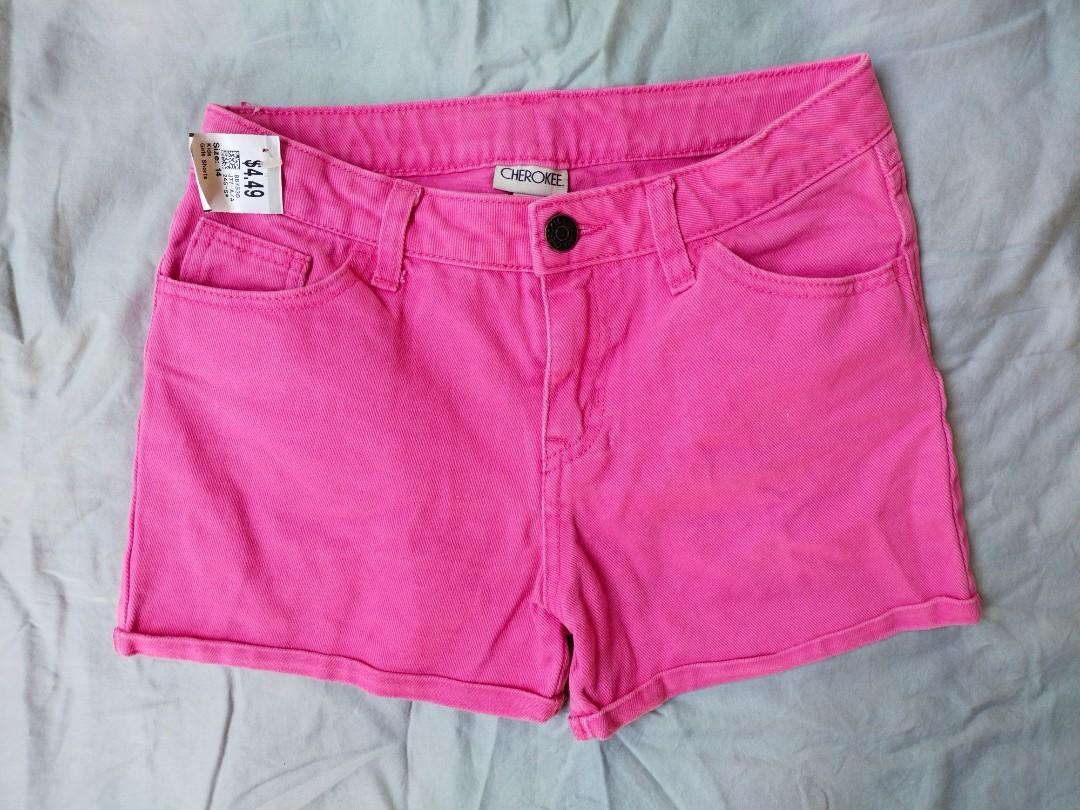 CHEROKEE brand, Pink Denim short, size 
