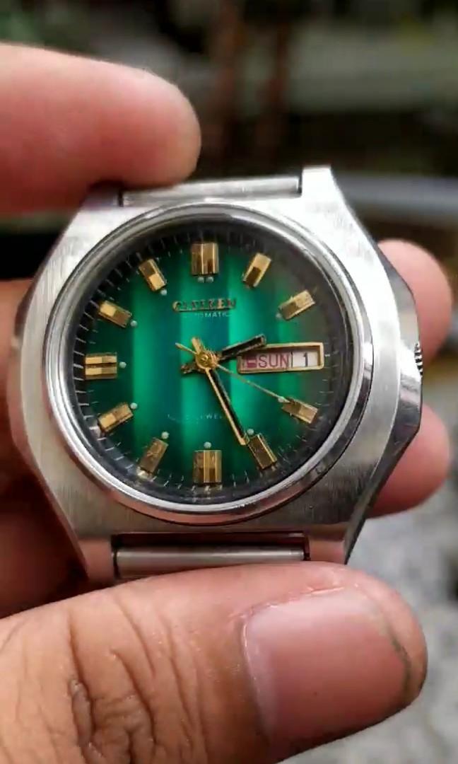 CITIZEN HULK AUTOMATIC, Fesyen Pria, Jam Tangan di Carousell