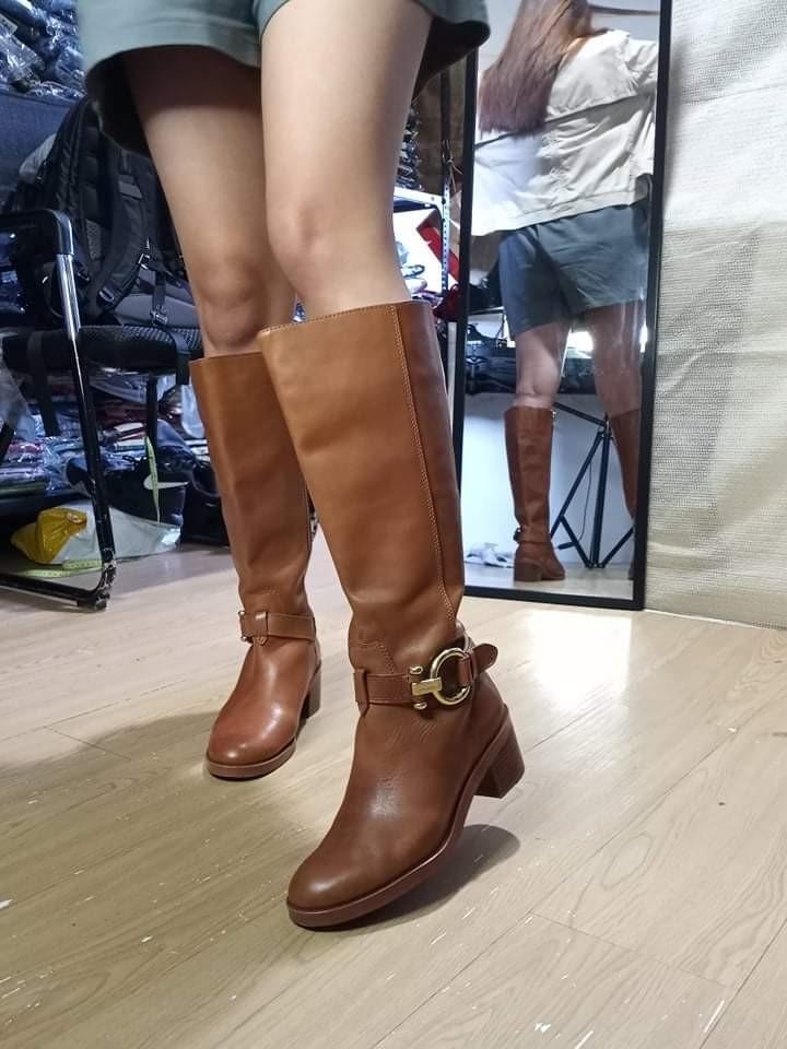 coach carolina riding boots