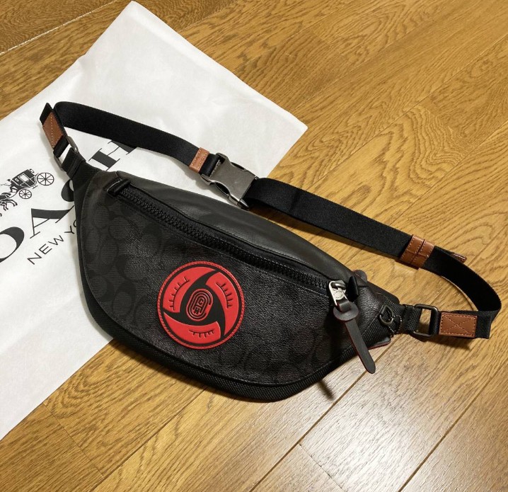 Coach x naruto 2025 waist bag