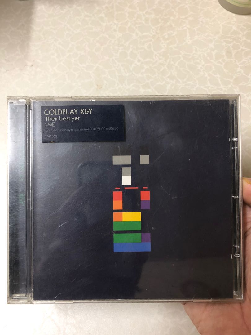 Coldplay X&Y album, Hobbies & Toys, Music & Media, CDs & DVDs on Carousell