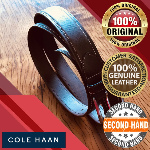 cole haan brown belt