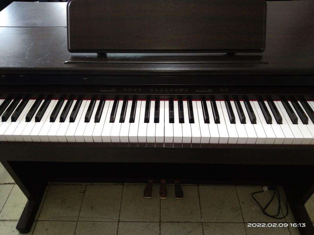 COLUMBIA 電子ピアノ 88鍵 黒 送料込み れおたん様 取り置き商品【コロンビア EP-340】88鍵電子ピアノ - メルカリ