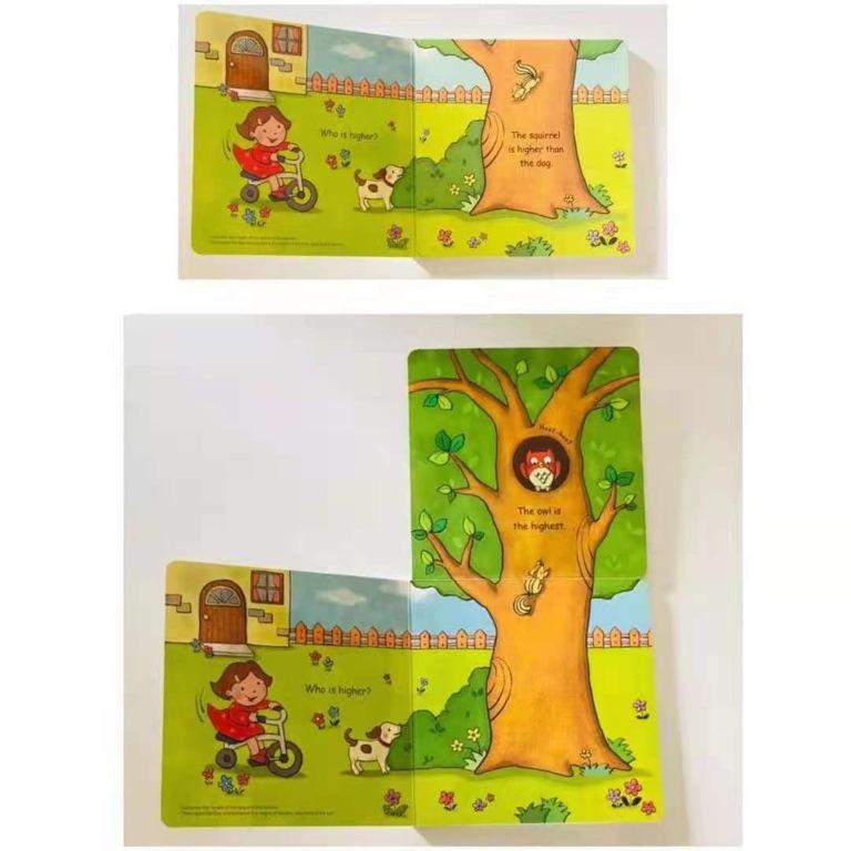 Comparing is Fun English Reading Cognitive Card Book for Early ...