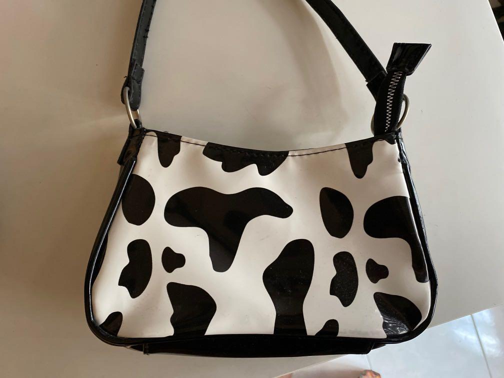Cow print shoulder bag, Women's Fashion, Bags & Wallets, Shoulder Bags on  Carousell
