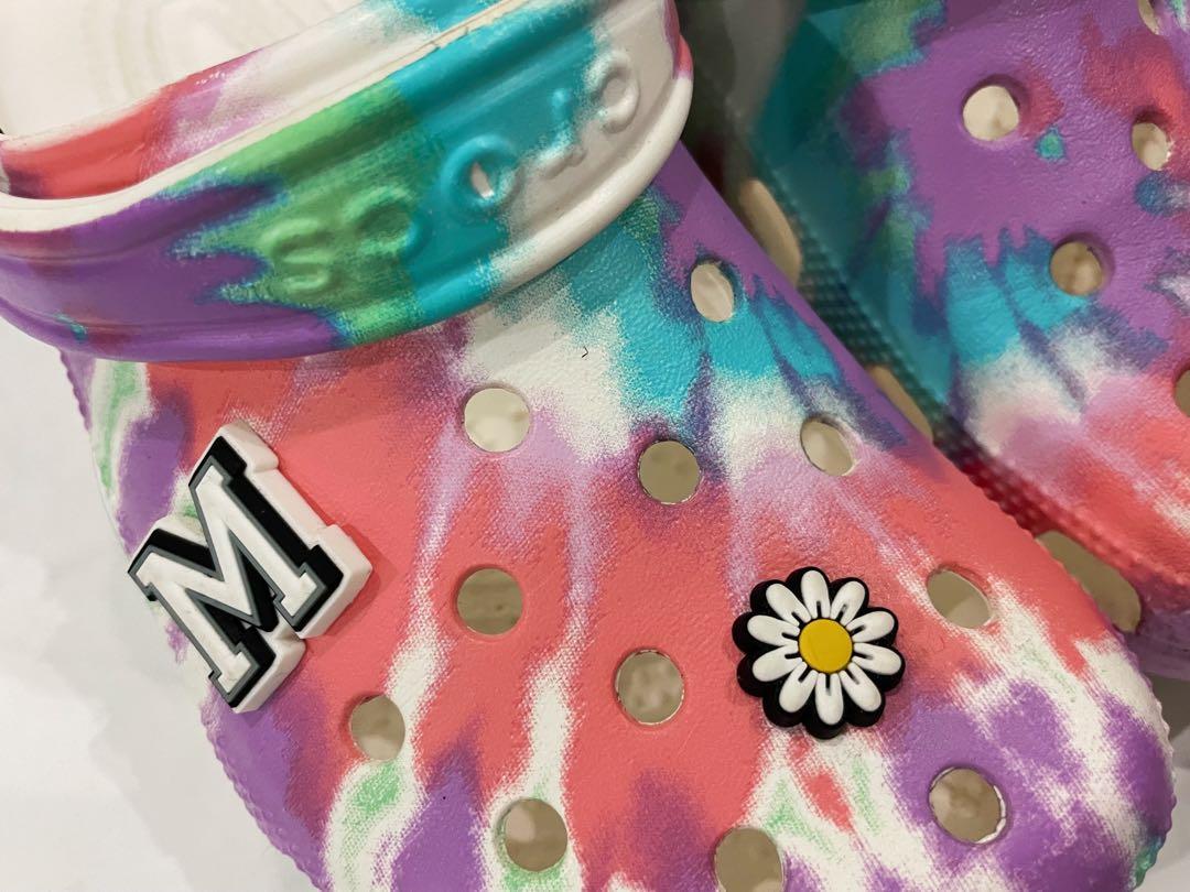 Crocs Tie Dye Pastel Women s Fashion Footwear Sandals on Carousell