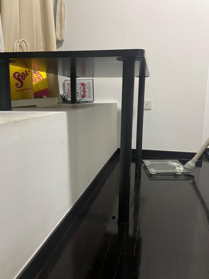Custom table (Category: Tables & Sets) located in Singapore. Submitted by ashwin85ij (Listing ID 1142837070, Image 3). Description: Selling this custom built work table. Perfectly fits the side pavement in each room. Perfect desk if you are working from home and saves a lot of space. Original cost 375 selling for 150. Anyone interested please PM me. .