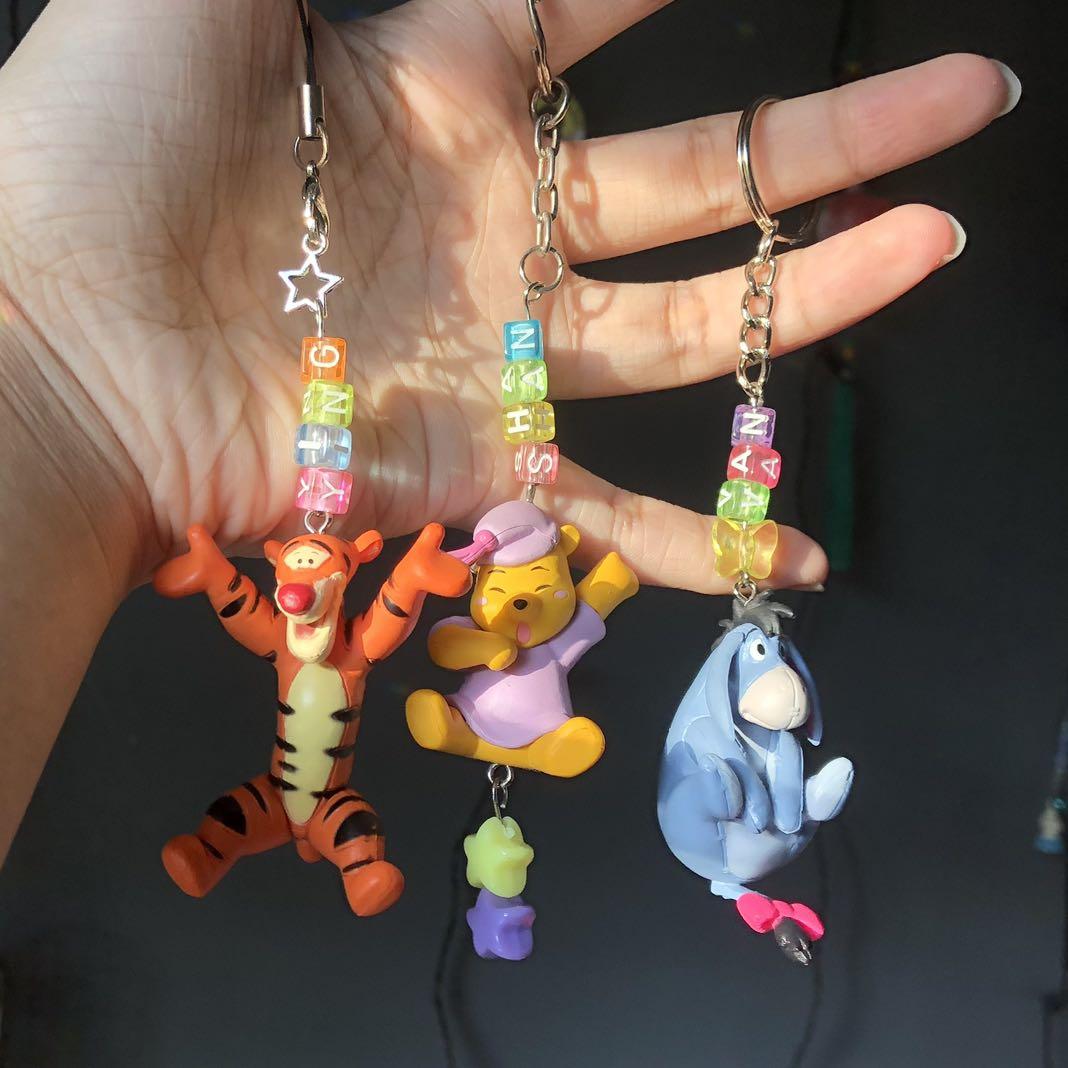 Disney keychains with names store