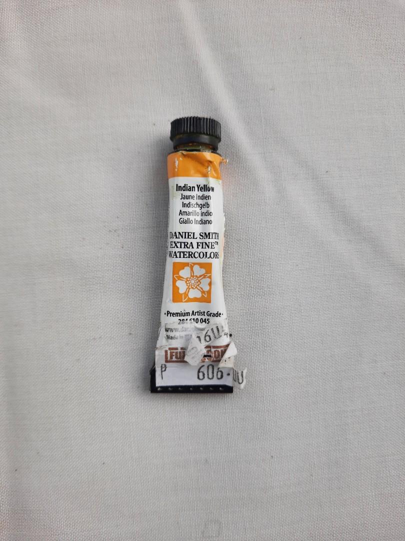 Daniel Smith Watercolor 5ml: Indian Yellow (Category: Art & Prints) located in Pasay City. Submitted by Jerichoquiambao21 (Listing ID 1142754231, Image 2). Description: Daniel Smith Professional Watercolor in 5ml tube.