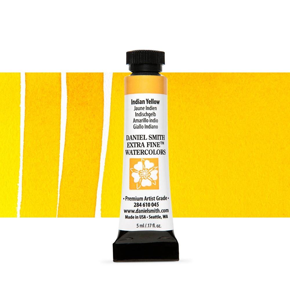 Daniel Smith Watercolor 5ml: Indian Yellow (Category: Art & Prints) located in Pasay City. Submitted by Jerichoquiambao21 (Listing ID 1142754231, Image 1). Description: Daniel Smith Professional Watercolor in 5ml tube.