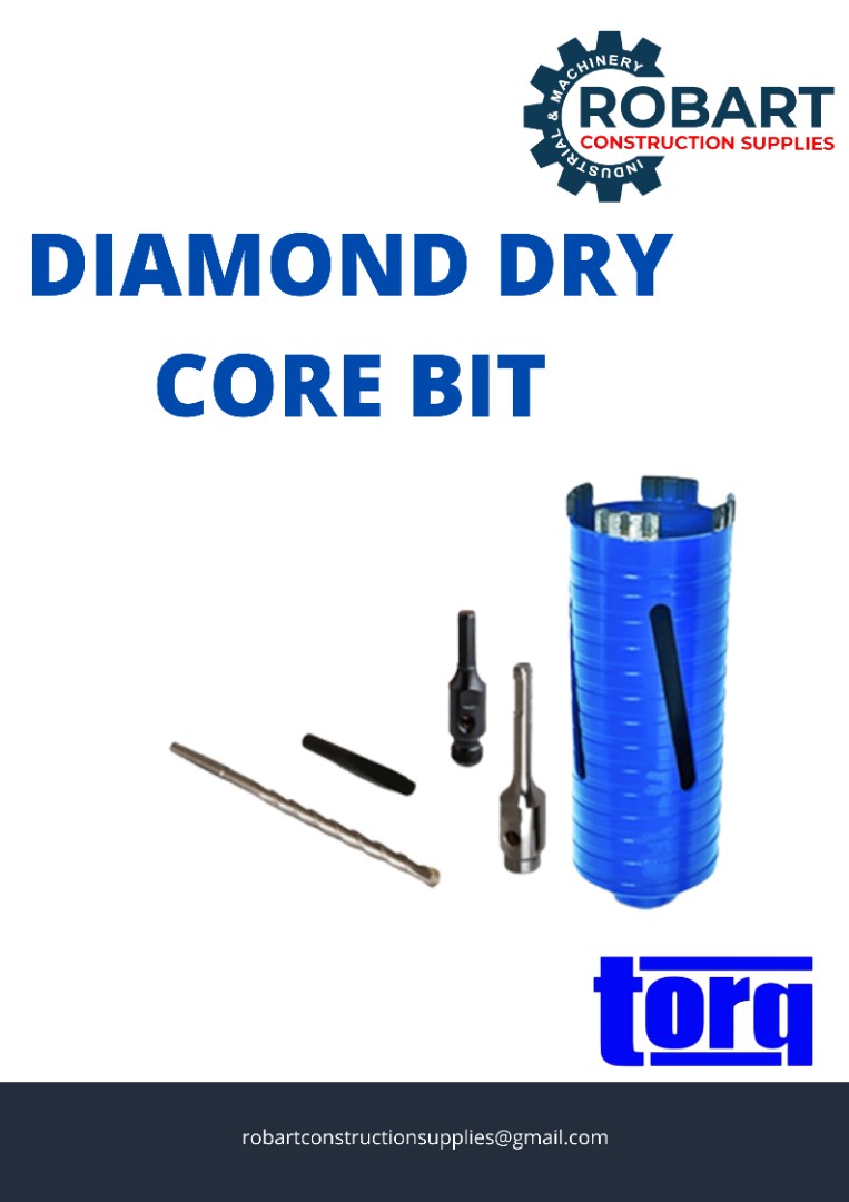 DIAMOND DRY CORE BIT, Commercial & Industrial, Industrial Equipment on Carousell