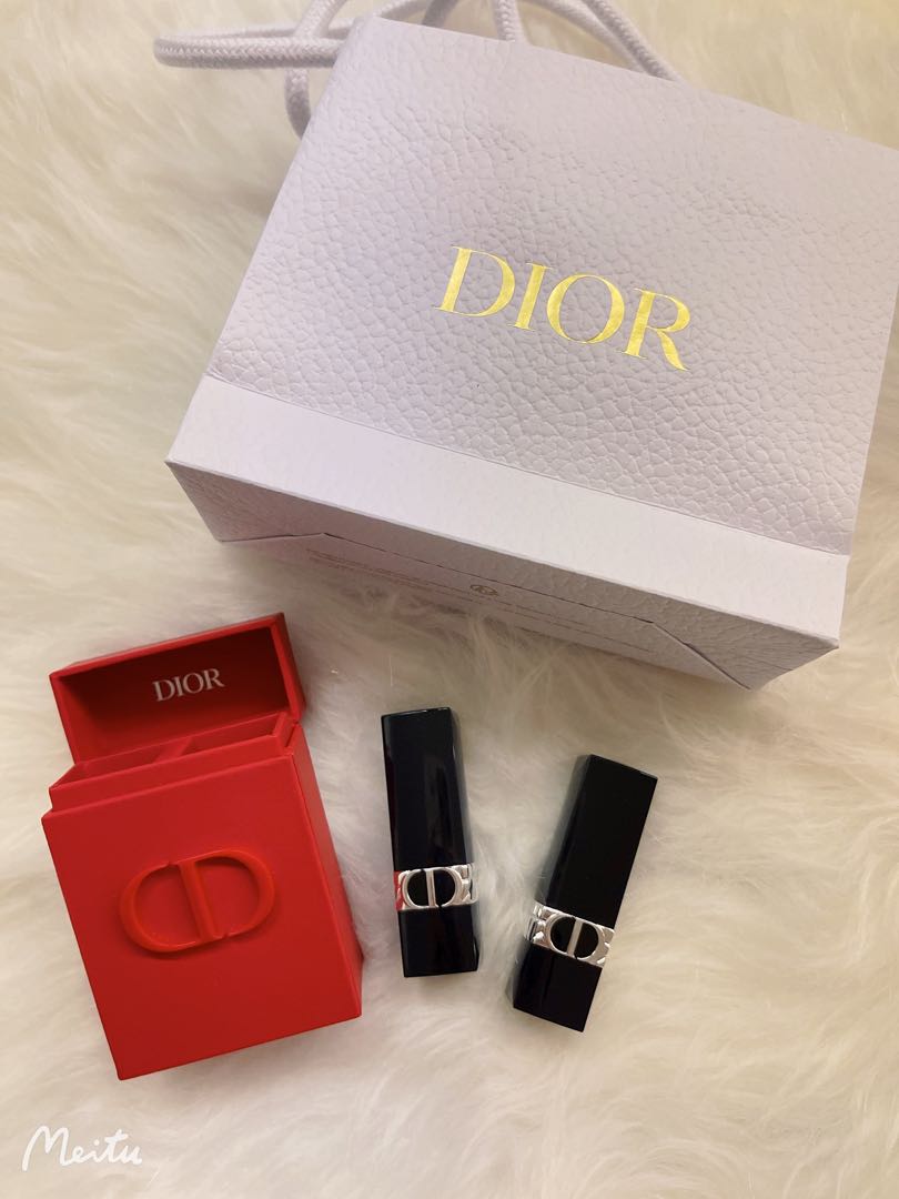 Dior 999 Mini Lipstick Set, Beauty & Personal Care, Face, Makeup on