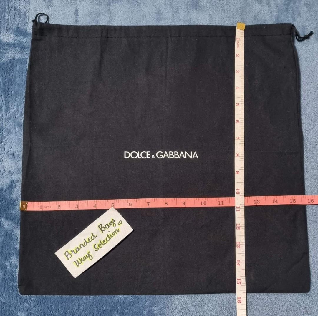 Dust bag sales dolce gabbana