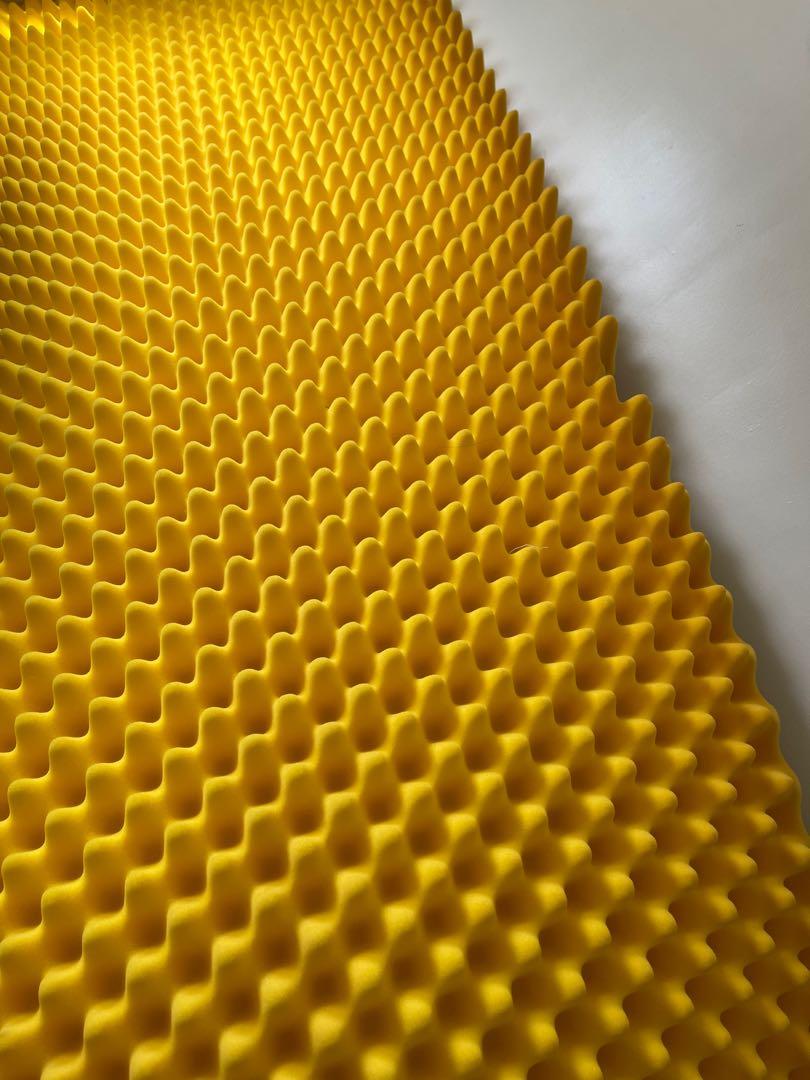 Egg crate Uratex bioaire mattress, Furniture & Home Living, Bedding