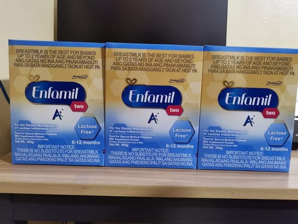 Enfamil two best sale lactose free