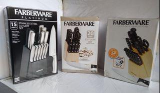 Farberware Cutlery Knife Sets Assorted Models NewUSA