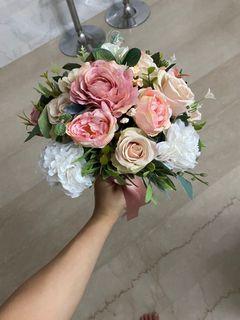 Faux bridal bouquet
