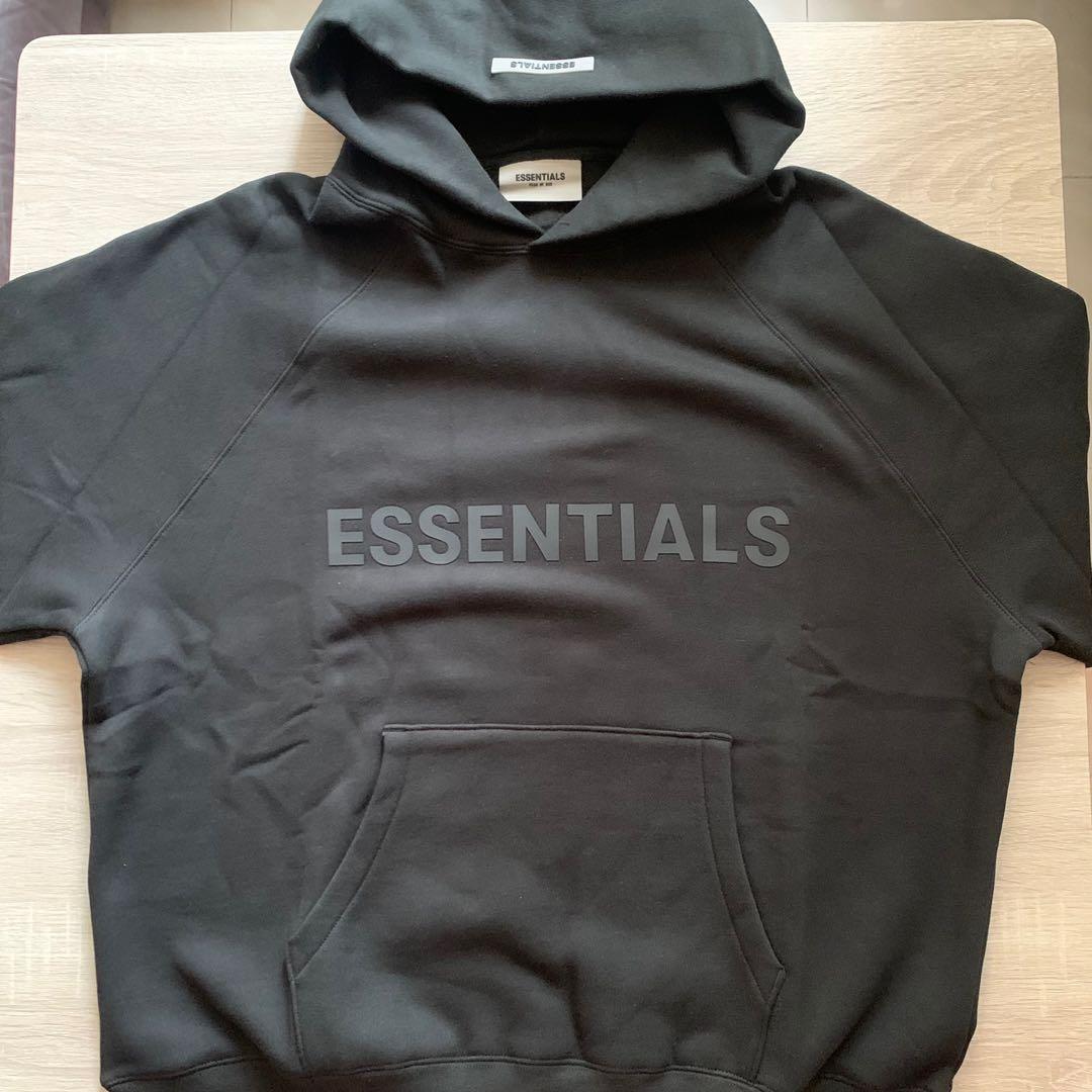 Fear of God Essentials Pullover hoodie Applique Logo ( Dark Slate