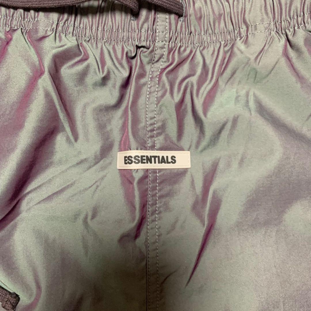 Fear of God Essentials Track Pants ( Iridescent ), 男裝, 褲＆半截裙, 長褲 Carousell