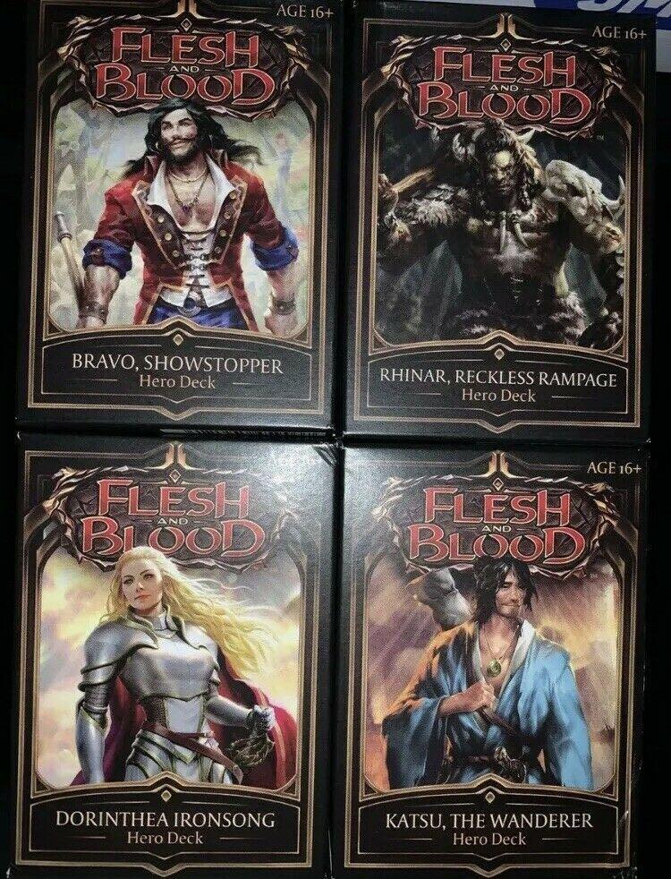 SEALED Flesh and Blood 1st Edition ALPHA Dorinthea Hero Deck Welcome To Rathe 