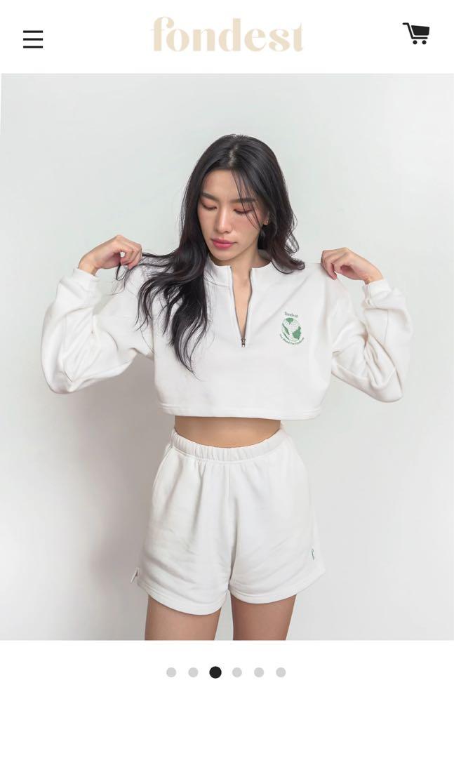 Waldorf cropped pullover clearance