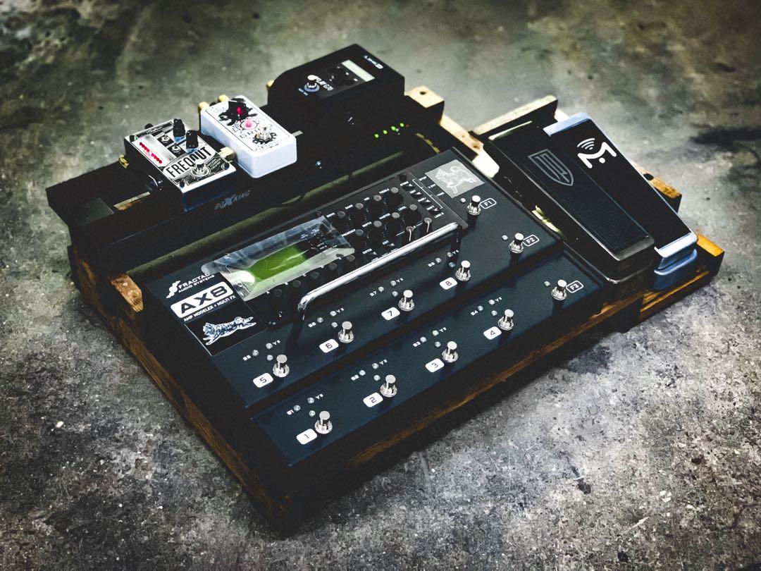 Fractal audio AX8 and Mission expression pedal(guitar multi effect