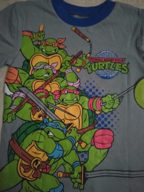 Nickelodeon Toddler Boys' Teenage Mutant Ninja Turtles Mine Pajama Set (4T)