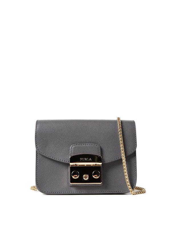 Furla metropolis mini grey outlet