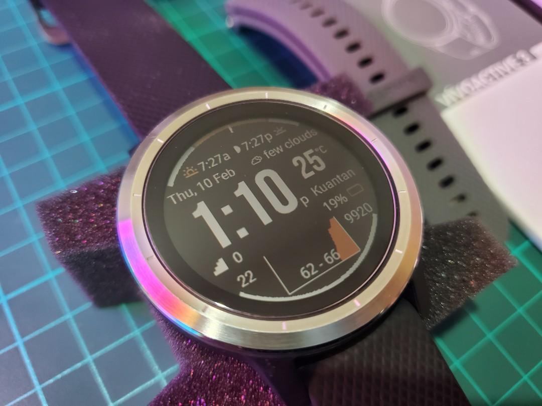 Jam garmin shop vivoactive 3