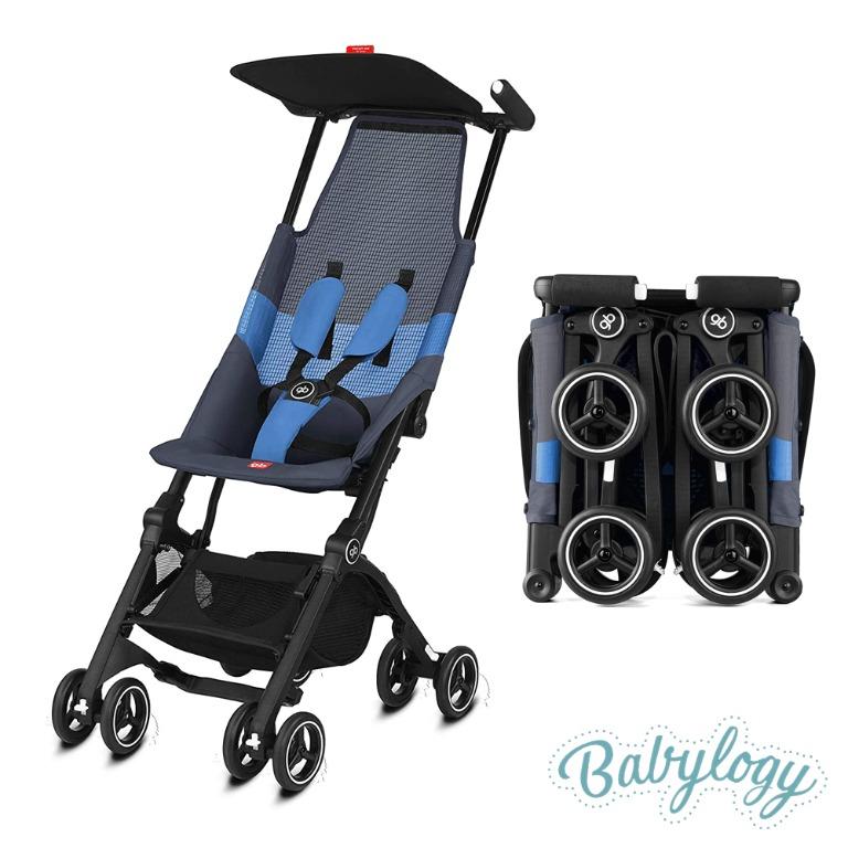 gb Pockit Air All Terrain, Night Blue, Compact stroller, Babies & Kids